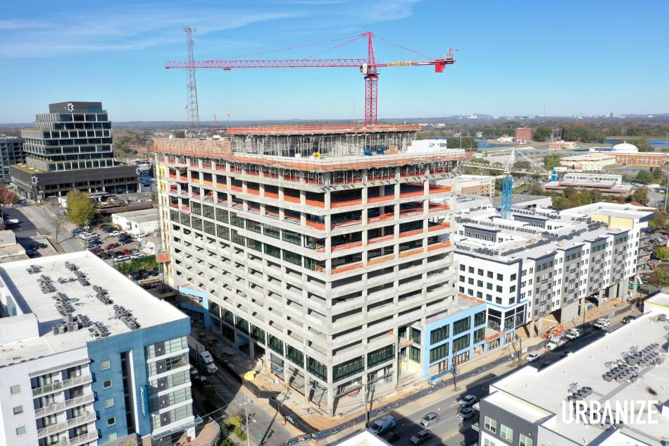 Publixanchored West Midtown project is topping out Urbanize Atlanta